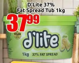 Three Star Cash and Carry D'Lite 37% Fat Spread Tub offer