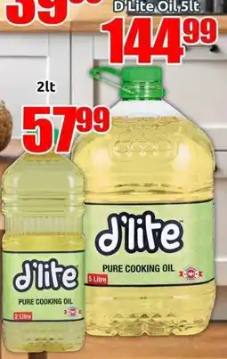 Three Star Cash and Carry D'Lite Oil offer
