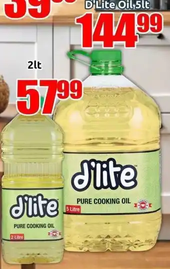 Three Star Cash and Carry D'Lite Oil offer