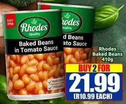 Three Star Cash and Carry Rhodes Baked Beans offer