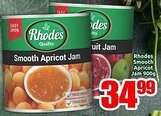 Three Star Cash and Carry Rhodes Smooth Apricot Jam offer