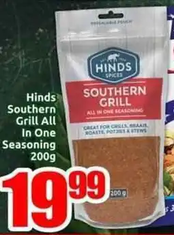 Three Star Cash and Carry Hinds Southern Grill All In One Seasoning offer