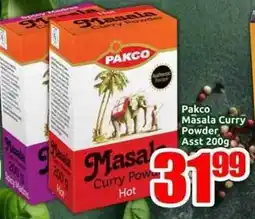 Three Star Cash and Carry Pakco Masala Curry Powder Asst offer