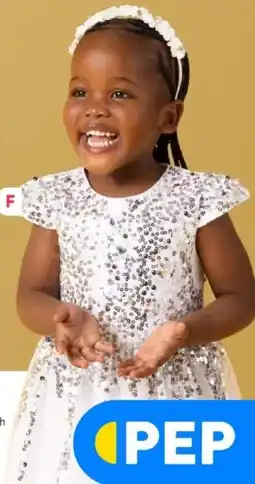 PEP Girls party dresses offer