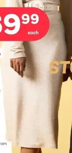 PEP Women's skirts offer