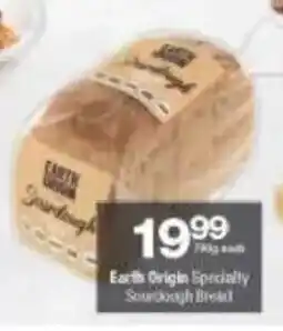Checkers Earth Origin Specialty Sourdough Bread offer
