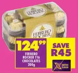Shoprite Ferrero rocher t16 chocolates offer