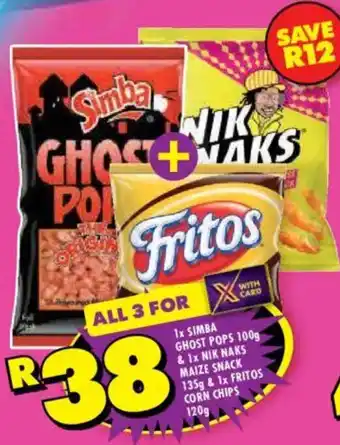 Shoprite All 3 for R38 offer