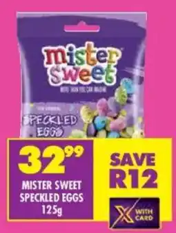 Shoprite Mister sweet speckled eggs offer