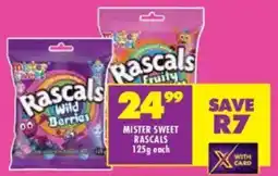 Shoprite Mister sweet rascals offer