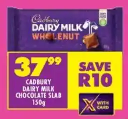 Shoprite Cadbury dairy milk chocolate slab offer