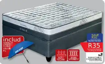 Furnmart Manhattan firm queen base offer