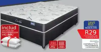 Furnmart Comfort nights firm queen base offer