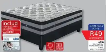 Furnmart Edblo salernc firm queen base offer