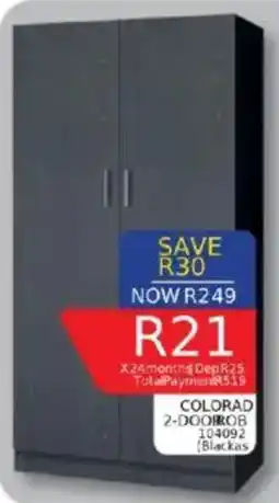Furnmart Colorad 2-door rob offer
