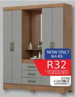 Furnmart Denis 4-door rob offer