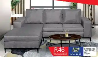 Furnmart Oxford chaise lounge suit offer