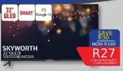 Furnmart Skyworth 32" QLED Smart Google TV offer