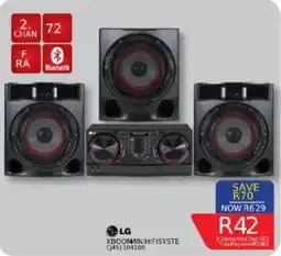 Furnmart LG Xboom mini hifi system offer