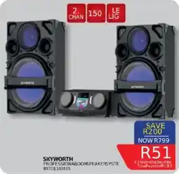 Furnmart Skyworth professional boom speaker system offer
