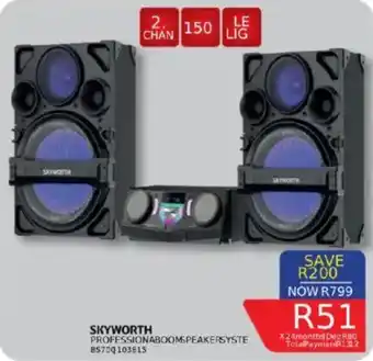 Furnmart Skyworth professional boom speaker system offer