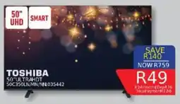 Furnmart Toshiba 50" UHD Smart TV offer