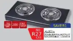 Furnmart Sunbeam double spiral hotplate offer