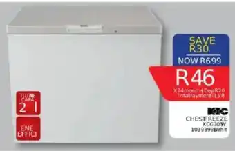 Furnmart KIC chest freezer offer