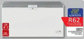 Furnmart Defy eco chest freezer offer