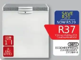 Defy eco chest freezer