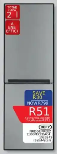 Furnmart Defy fridge/ freezer offer