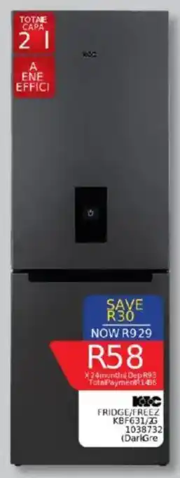 Furnmart KIC Fridge/ freezer offer