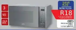 Furnmart Defy microwave offer