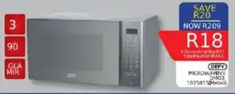 Furnmart Defy microwave offer