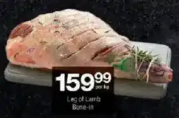 Checkers Leg of Lamb Bone-in offer