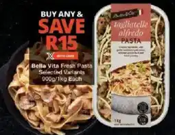 Checkers Bella Vita Fresh Pasta offer