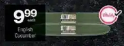 Checkers English Cucumber offer