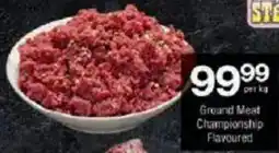 Checkers Ground Meat Championship Flavoured offer