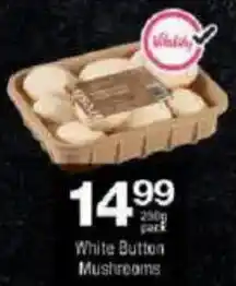 Checkers White Button Mushrooms offer