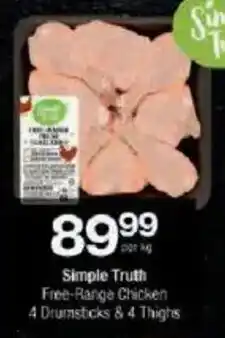 Checkers Simple Truth Free-Range Chicken Drumsticks & Thighs offer