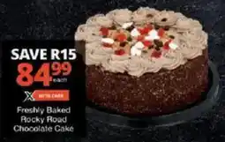Checkers Freshly Baked Rocky Road Chocolate Cake offer