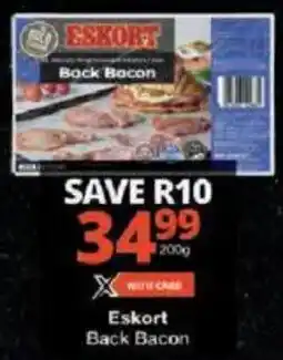 Checkers Eskort Back Bacon offer