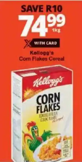 Checkers Kellogg's Corn Flakes Cereal offer