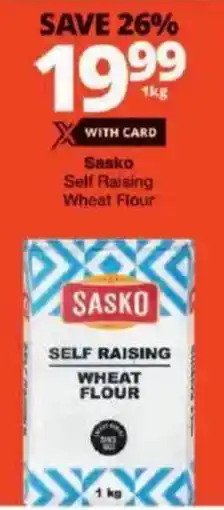 Checkers Sasko Self Raising Wheat Flour offer