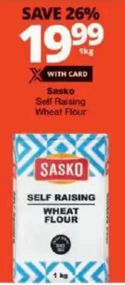 Checkers Sasko Self Raising Wheat Flour offer