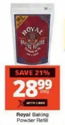 Checkers Royal Baking Powder Refill offer
