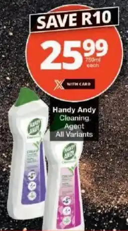 Checkers Handy Andy Cleaning Agent All Variants offer