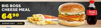 Hungry Lion Big boss cheese meal offer