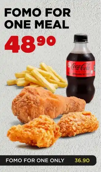 Hungry Lion Fomo for one meal offer