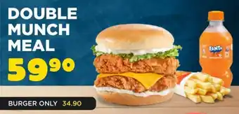 Hungry Lion Double munch meal offer